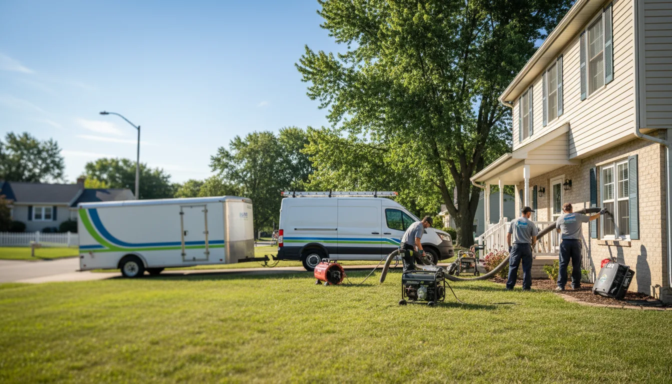 Flooded Basement Restoration And Cleanup With Repair in Sturgeon Lake, MN near me